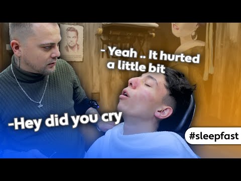 SLEEP PILL | Full ASMR Barber Treatment And Head Massage For Sleep