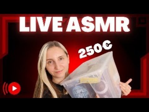 ASMR | LIVE OPENING DE 250€ de TRIGGERS 😴