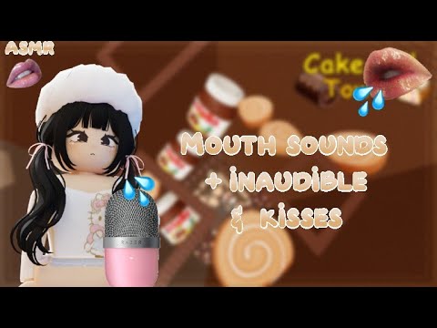 ROBLOX ASMR ★ MOUTH SOUNDS+ INAUDBLE & KISSES 💦👄 💗