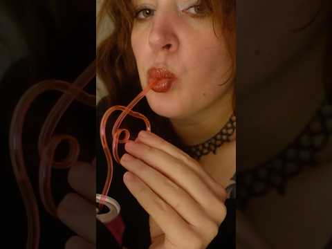 Kombucha Drinking ASMR #asmr #mouthsounds #tingles #triggersforsleep