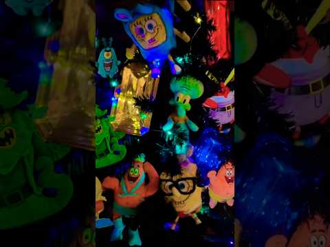 SpongeBob tree ASMR! Which character is your favorite? #spongebob #squidward #patrickstar #diy #art