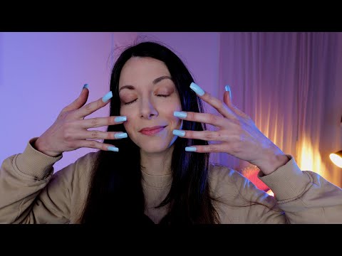 ASMR | tapping y scratching con mis UÑAS EXTRA LARGAS     | Love ASMR en español