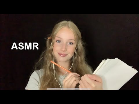 ASMR| ICH ZEICHNE DICH! 👀👩🏼‍🎨 |RelaxASMR