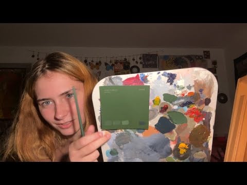 color matching paint swatches | ASMR | ~lofi~