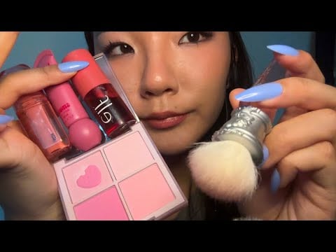 ASMR- 10 min makeup on you 💄