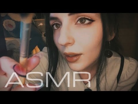 ASMR Anxiety Relief 🖤 Slow Triggers & Affirmations for Sleep