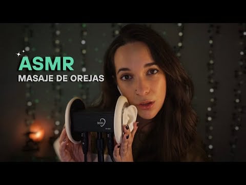 ASMR Masaje y susurros en tus orejitas