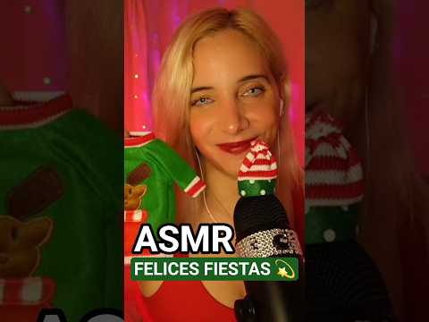 ASMR FELICES FIESTAS 🎄 #asmr #asmrnavidad #asmrañonuevo #asmrfelicesfiestas #asmrfiestas