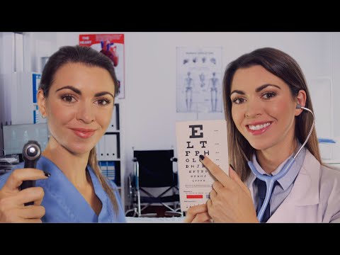 [ASMR] Doctor & Nurse Medical Examination 🩺 (ASMR Twins RP)