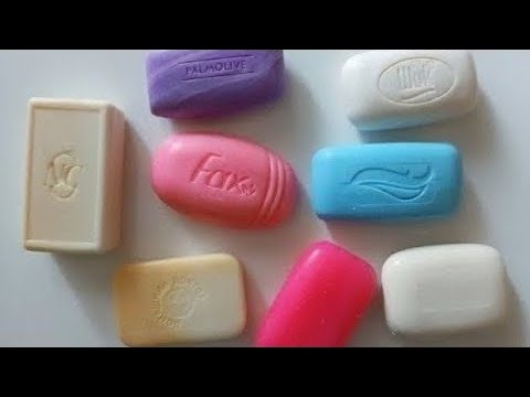 Dry Soap carving ASMR\ relaxing sounds\ No talking. Satisfying ASMR video\ Cutting soap