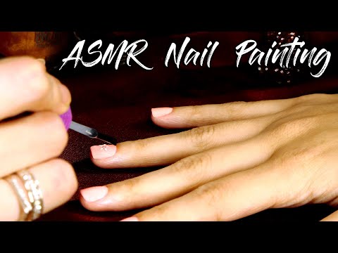 ♥ ASMR Manicure – Nails painted Polish and Nail Art By Corrina