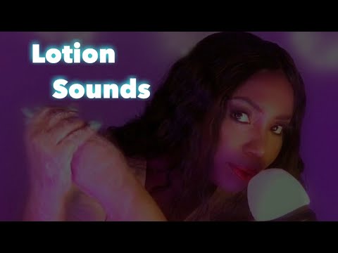 ASMR | LOTION SOUNDS & SOFT BLOWING SOUNDS