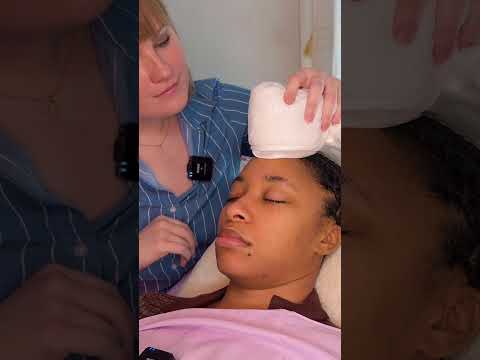 ASMR Skincare, Facial, Head Massage Pampering🩷 #asmr #asmrtingles #asmrrealperson #asmrpersonalcare