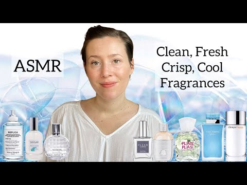 ASMR - Clean, Fresh, Crisp, Cool Perfume Collection  - Glass Tapping & Soft Spoken