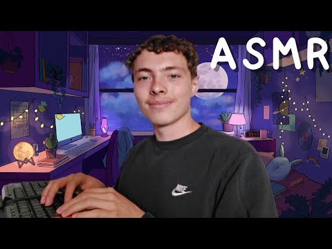 ASMR FR: Roleplay❓️je te pose des questions aléatoire❓️(bruit de clavier et crayon)