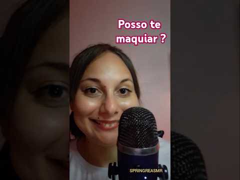 ASMR | Te maquiando! 💄