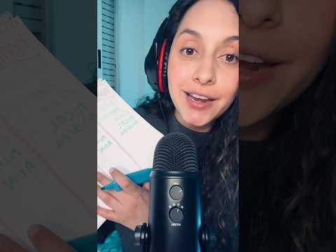 Jugamos STOP letra A ♥️ #love #relax #asmr #asmrcommunity #youtubeshorts #mouthwhisper #stop