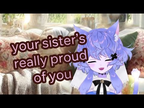 ASMR RP: Your Sister Quietly Pretends to Sleep with You on the Couch Even as Your Parents Come Home