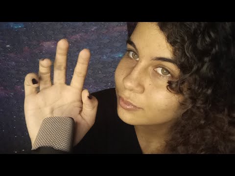 ASMR: ARRANHANDO O MICROFONE, SONS DE BOCA E MÃOS NA TELA