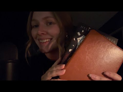 ASMR What I’ve Read Recently - With Hand Movements, Mic Triggers, & More!