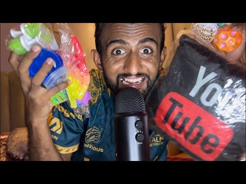 ASMR Adi is live Unboxing New Triggers