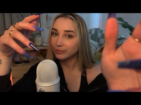 ASMR Taps & Rambles (new tatts, stories, whispered)