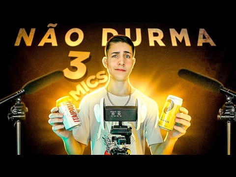 TENTE NÃO DORMIR – VERSÃO ULTRA MEGA HARD DIFÍCIL *ASMR 3 MICROFONES*