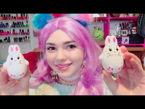 Prim ASMR- Filling Easter Eggs with Candy! 🌸🍬  Happy Easter! 🐇