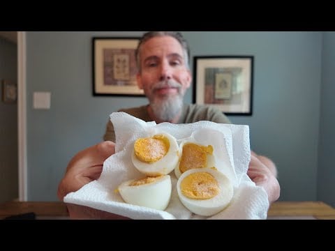 Cooking & Sharing Hard Boiled Eggs with You | ASMR