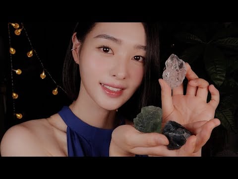 ASMR(Sub) 부정적인 에너지 제거해주는 수정 원석 가게 상황극| Remove Negative Energy Roleplay(KR)