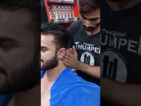 ASMR Chest Massage #massage #therapy #asmrvideo #barber #lahoribarber #pakistanibarber #relaxing