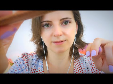 ASMR | Friend Helps You Relax [Hair Brushing, Head Massage, Face Brushing]✨