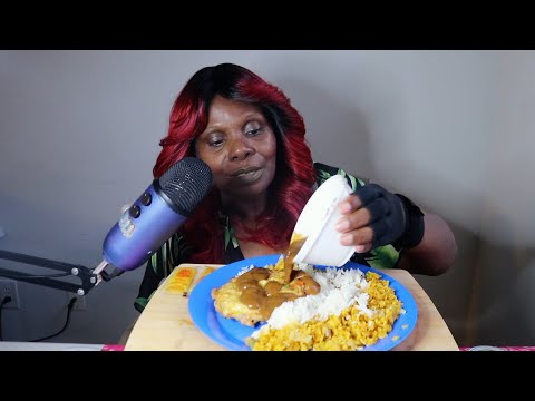 Hello Friend Join Me In ASMR Dinner Eating Sounds