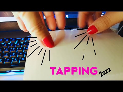 ASMR: Relaxe com tapping em caixas e sons de embalagens😴[NO TALKING]
