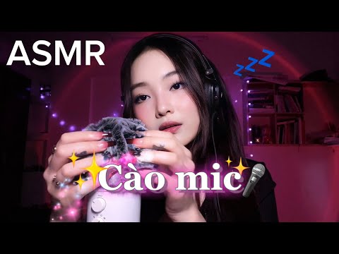 ASMR // ✨💅🏻Cào Mic! - gãi gãi, massage, hand movements, mic scratching, ru ngủ💤…| Deadzonnne