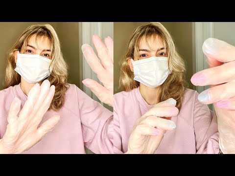 ASMR | EXAM | PERSONAL ATTENTION | VINYL GLOVES | WHISPERING | FLUTTERING | TONGUE CLICKING🧤✨