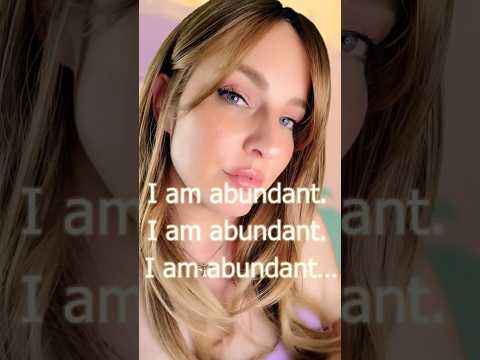 Attract Money & Abundance in 60  Seconds #ASMR