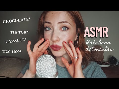 ASMR/ Tigger words💤😴 Palabras detonantes* tico tico