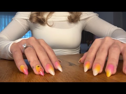 ASMR Satisfying Table Scratching Massage (No Talking)