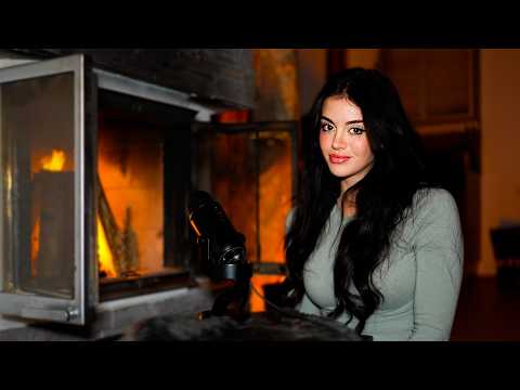 asmr girlfriend comforts you by the fire...