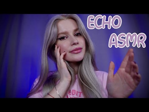 ASMR On My Lap 💖 Soft Echo Mouth Sounds, Fluffy 3Dio, Ears Massage, Rubbing, Breathing for Sleep 😴 