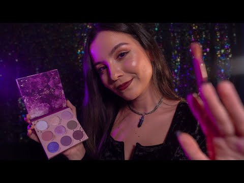 asmr ☾⋆⁺₊ arrumando você para festa à fantasia (atenção pessoal, maquiagem)