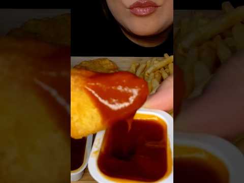 McDonald’s chicken nuggets #asmr #chicken #mcdonalds #food #eating