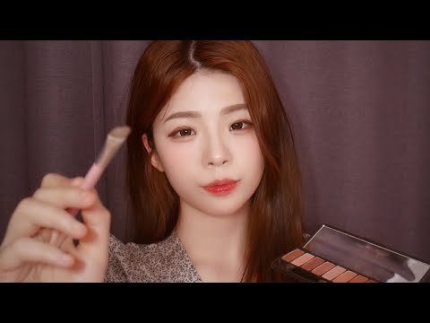 ASMR 프로필 촬영용 메이크업 롤플레이│스킨케어 꼼꼼히 해드려요 Makeup shop RP 후시녹음