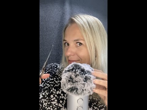 ASMR / Coupe pour mon Blue Yeti ✂️ #asmrshorts #asmrfr #asmrfrançais #asmrfrance #asmr