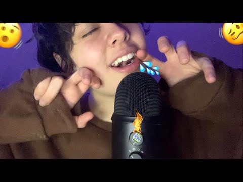 [ASMR RÁPIDO] 🥴 Sons de boca agressivos sensíveis e inaudíveis💦