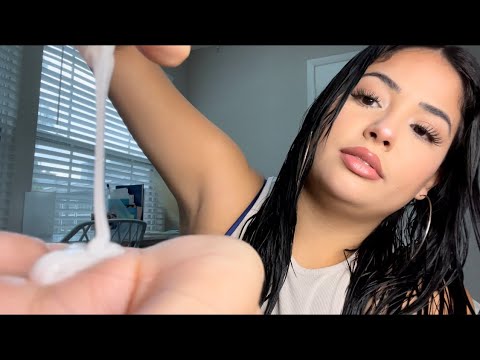 ASMR | Curly Hair Sounds 👩🏻‍🦱✨