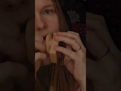 #asmr Ear digging, Ear Flicking, Mouth Sounds #shorts