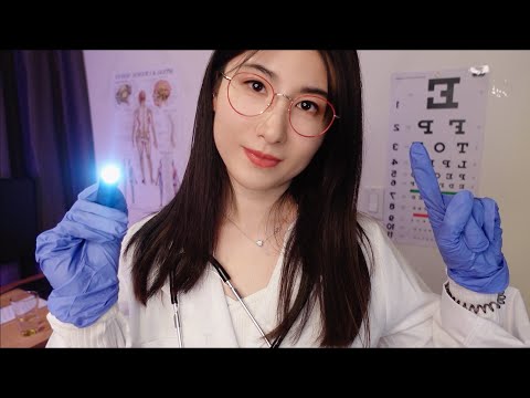 ASMR Cranial Nerve Exam | Nurse Doctor Roleplay (Soft Spoken)