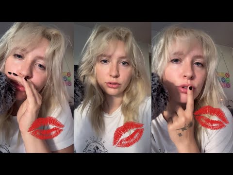ASMR 30 mins of mouth sounds + kisses 💋